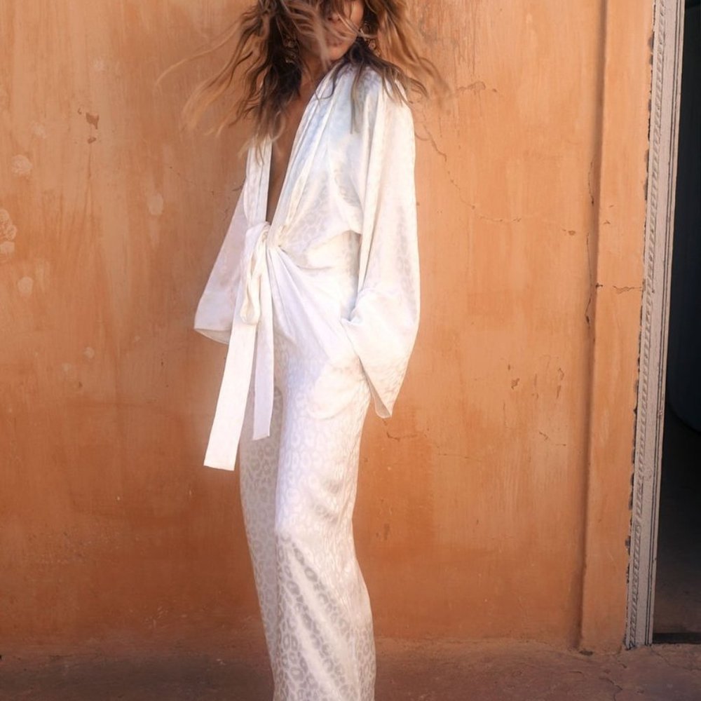 Rat & Boa Bianco Jumpsuit White (M)